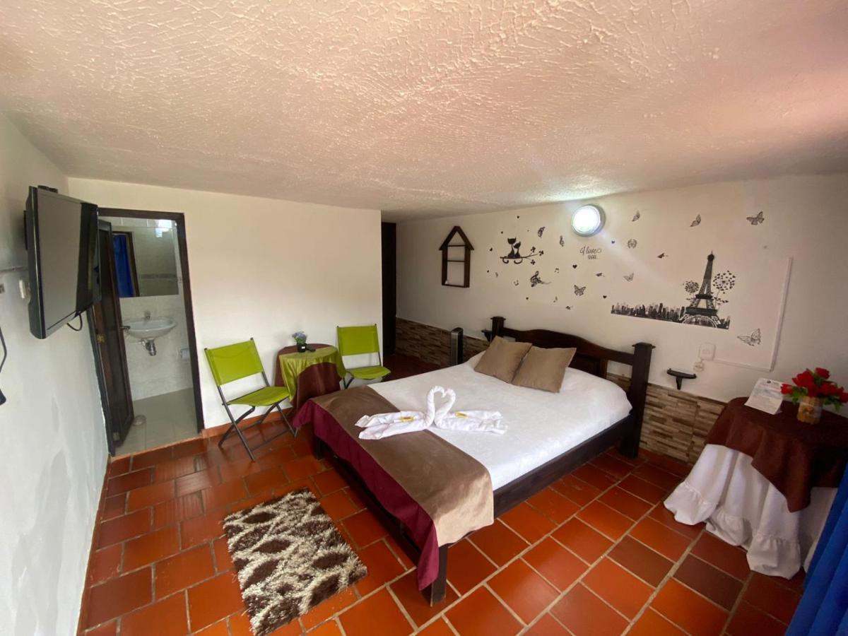 Hotel Campestre La Loma Curití Exterior foto