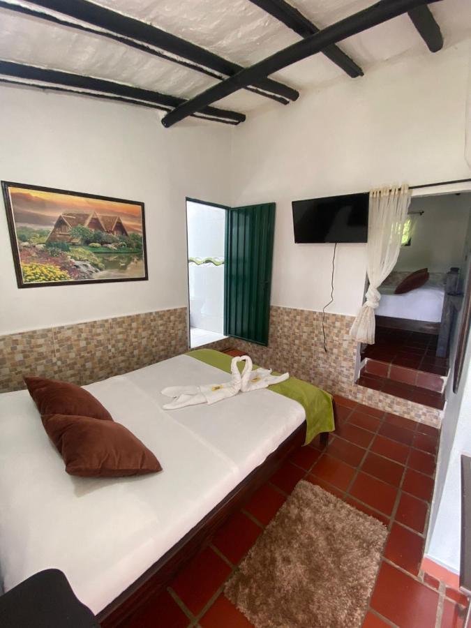 Hotel Campestre La Loma Curití Exterior foto