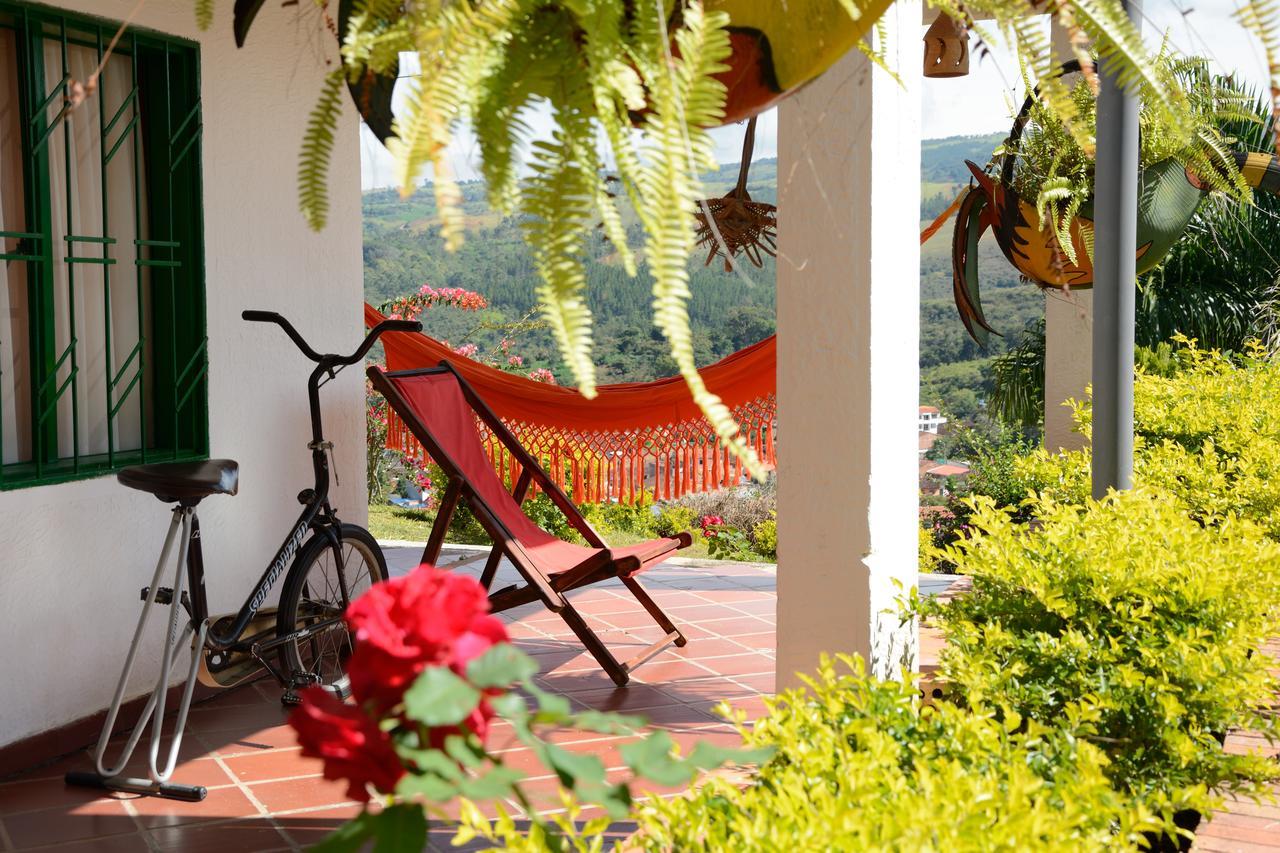 Hotel Campestre La Loma Curití Exterior foto